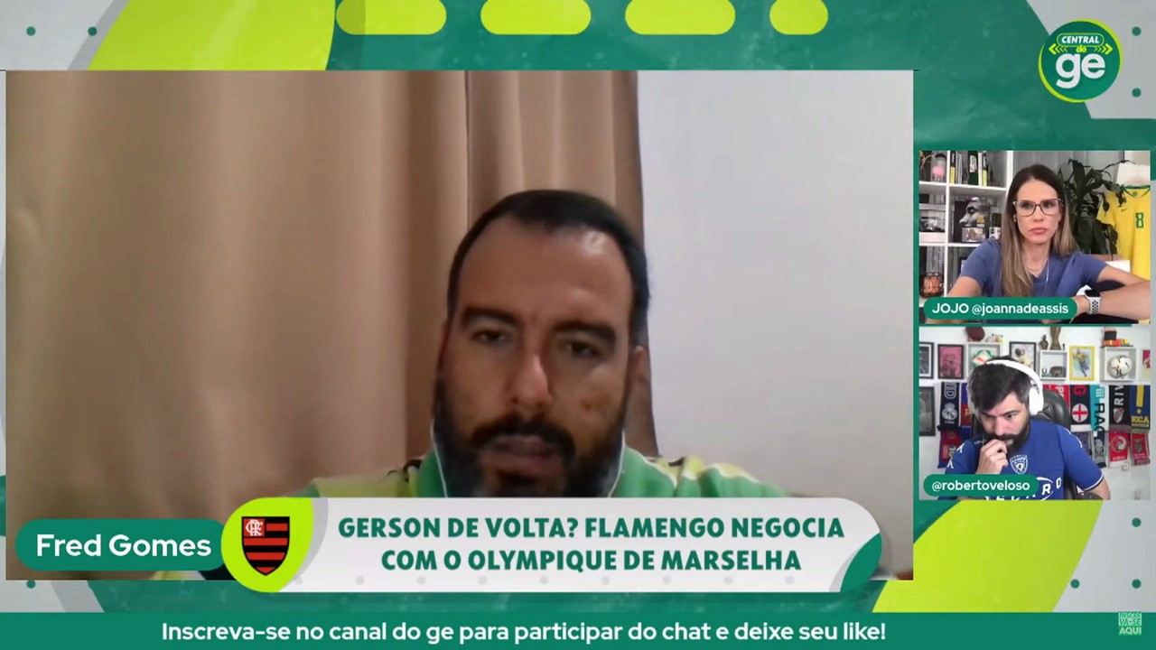 O que falta para o Flamengo comprar o Gerson? Fred Gomes explica como est&aacute; a negocia&ccedil;&atilde;o
