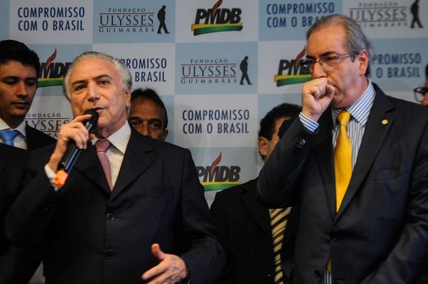 Michel Temer e Eduardo Cunha (Foto: Agência Brasil)
