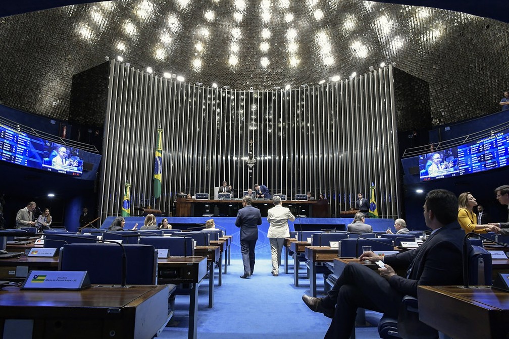ApÃ³s quase um mÃªs de fÃ©rias, senadores voltam ao trabalho nesta semana â Foto: Waldemir Barreto/AgÃªncia Senado