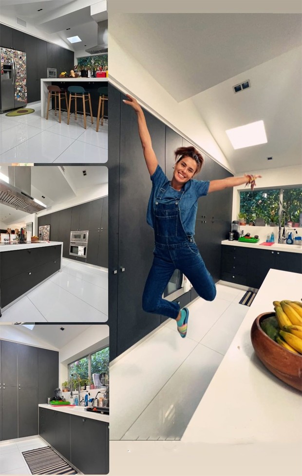 Carolina Dieckmann mostra cozinha nova (Foto: Reprodução / Instagram)