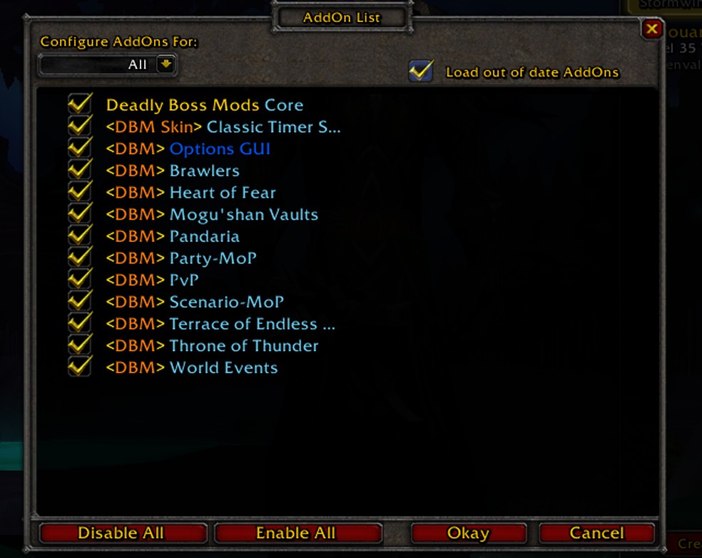 wow how to addons