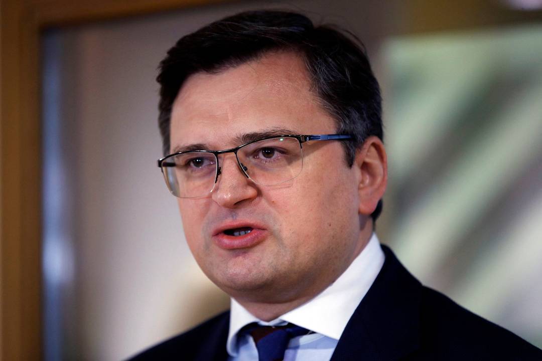 Ministro das Relações Exteriores ucraniano, Dmytro Kuleba