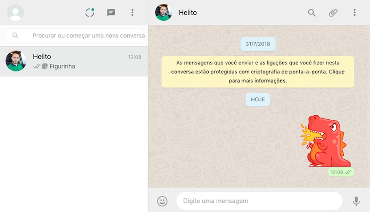 Como Mandar Figurinhas No Whatsapp Web Redes Sociais Techtudo