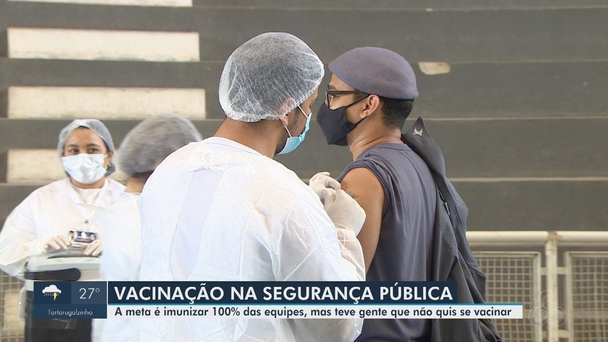 Covid-19: Mais de 100 profissionais das forças de segurança se recusaram a tomar vacina no AP - Vimarsana News