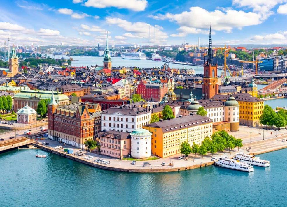 Cidade de Estocolmo (Suécia) — Foto: Divulgação