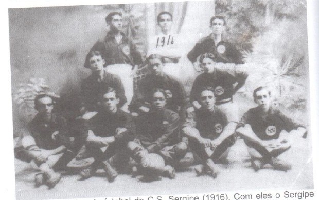 Sergipe 106 anos (Foto: Livro "Ahistória do futebol sergipano")