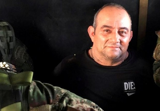 Dairo Antonio Úsuga David é conhecido pelo apelido Otoniel (Foto: Reuters via BBC News)