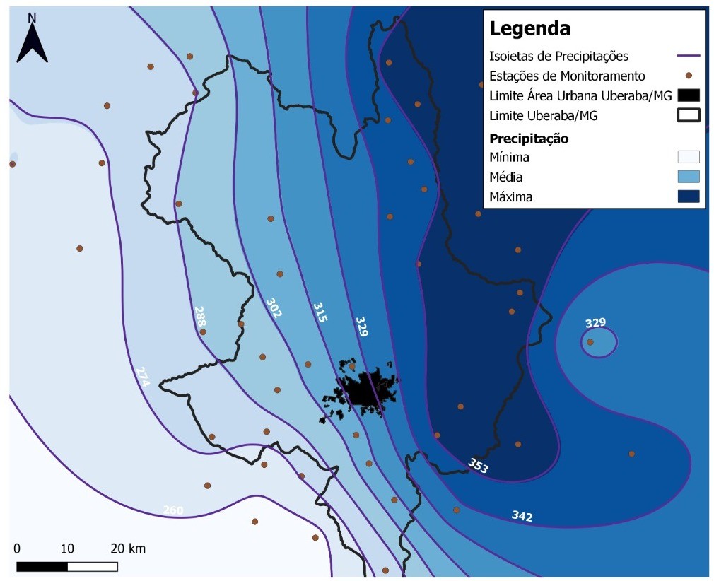 Boletim pluviométrico mensal de Uberaba começa a ser divulgado pela Secretaria do Agronegócio 