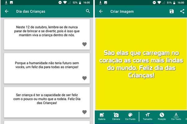 Mensagem Do Dia Das Criancas Para Whatsapp 5 Apps Com Frases E Videos Redes Sociais Techtudo