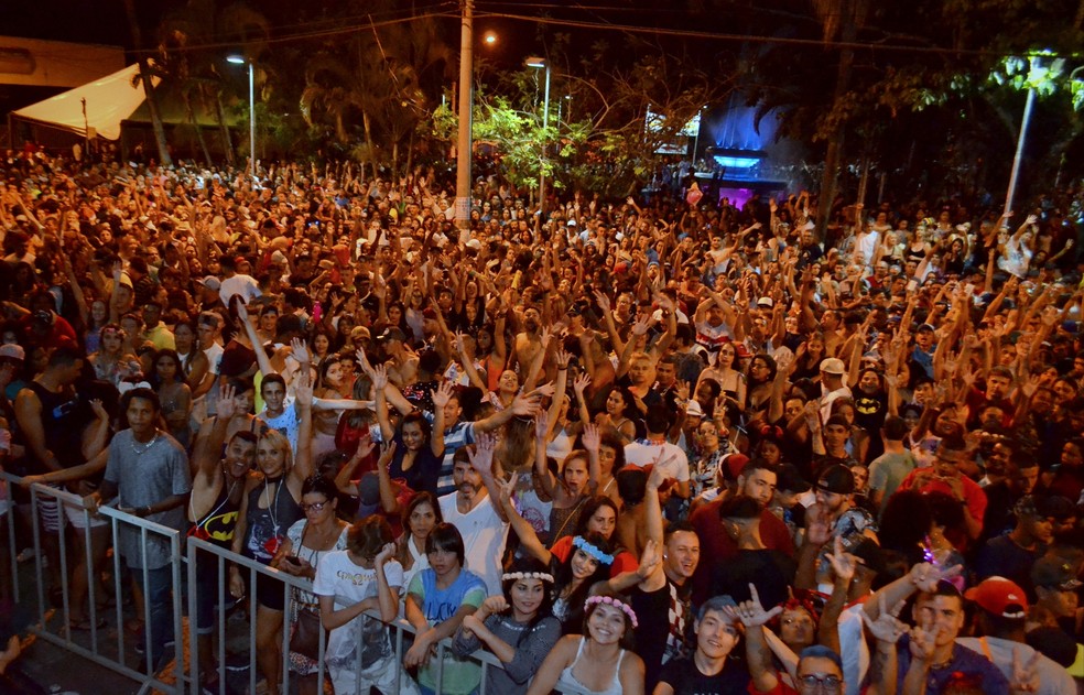 Carnaval em Lambari — Foto: Luciano Lopes