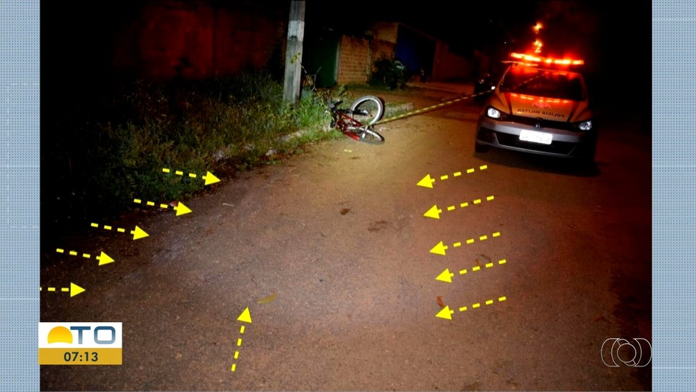 Laudo Da Pericia Mostra Imagens Do Local Onde Adolescente Foi Atropelado Por Viatura Da Pm Tocantins G1