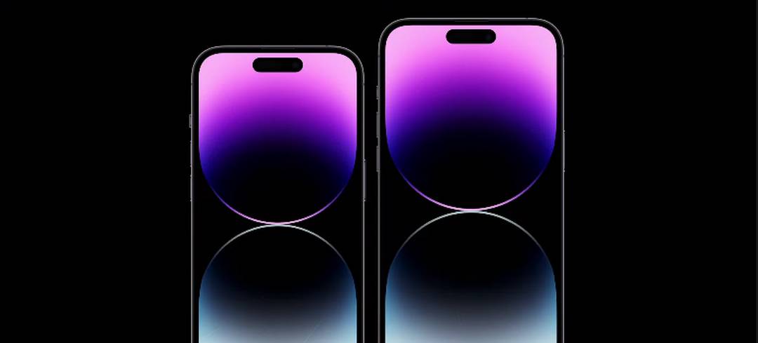 iPhone 14 Pro tem notch menor!