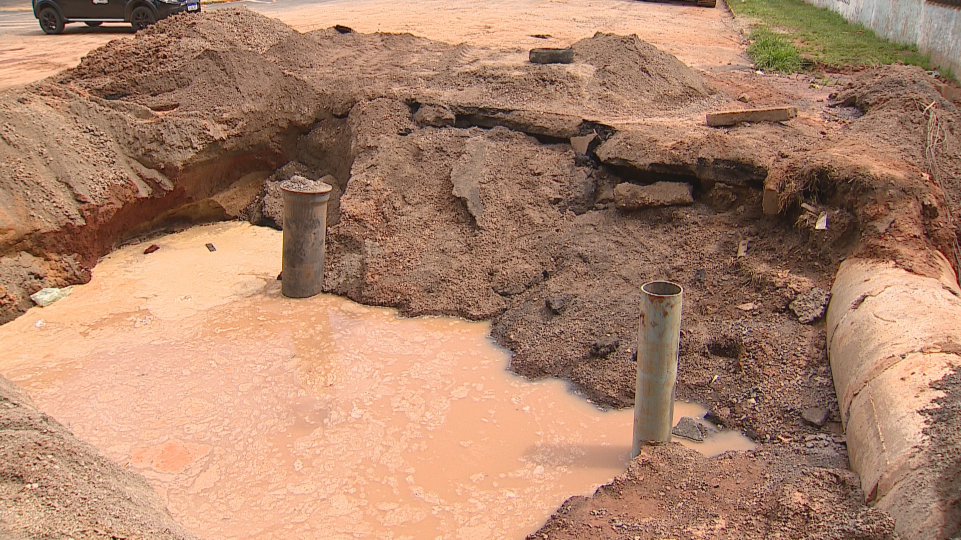 Sapucaia do Sul decreta calamidade após adutora rompida causar desabastecimento de água