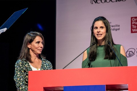 Gabriella Bighetti, diretora executiva da United Way Brasil, e Mariana Luz, CEO da Fundação Maria Cecília Souto Vidigal