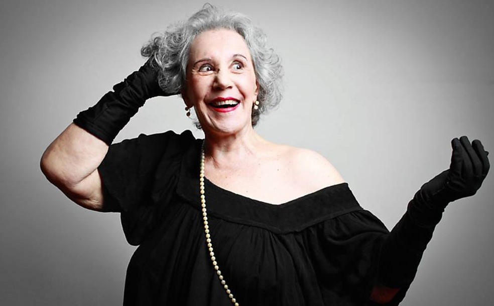 A atriz e diretora Maria Alice Vergueiro, de 85 anos.  — Foto: Acervo Pessoal