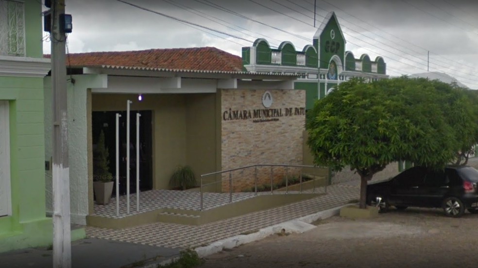 Câmara Municipal de Patu — Foto: Maps/Reprodução