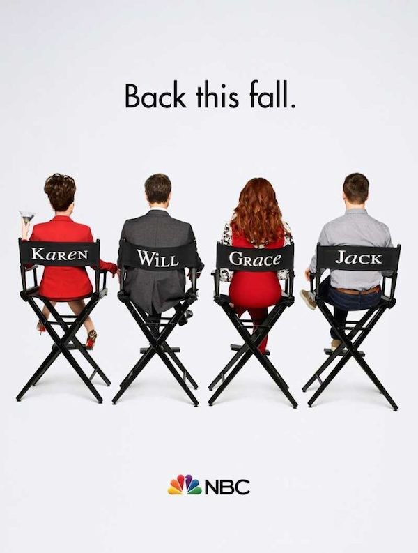 O pôster da próxima temporada de Will & Grace (Foto: Divulgação)
