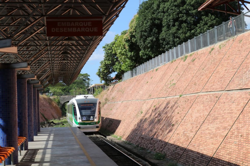 Metrô de Teresina fica fechado para manutenção nesta segunda-feira (20) — Foto: Lorena Linhares/G1