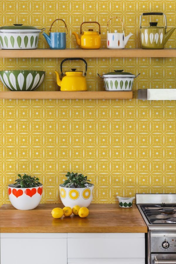 Papel de parede para cozinha: como usar e ideias para inspirar - Casa Vogue  | Ambientes
