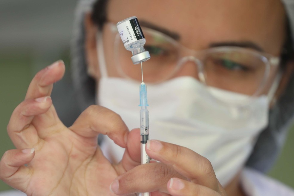 Vacinação contra a Covid-19 em UBS de São Paulo. — Foto: CERQUEIRA/FUTURA PRESS/ESTADÃO CONTEÚDO