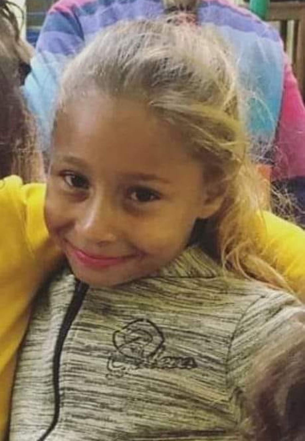 Menina desaparece enquanto brincava em praça perto de casa em Chavantes — Foto: Arquivo pessoal