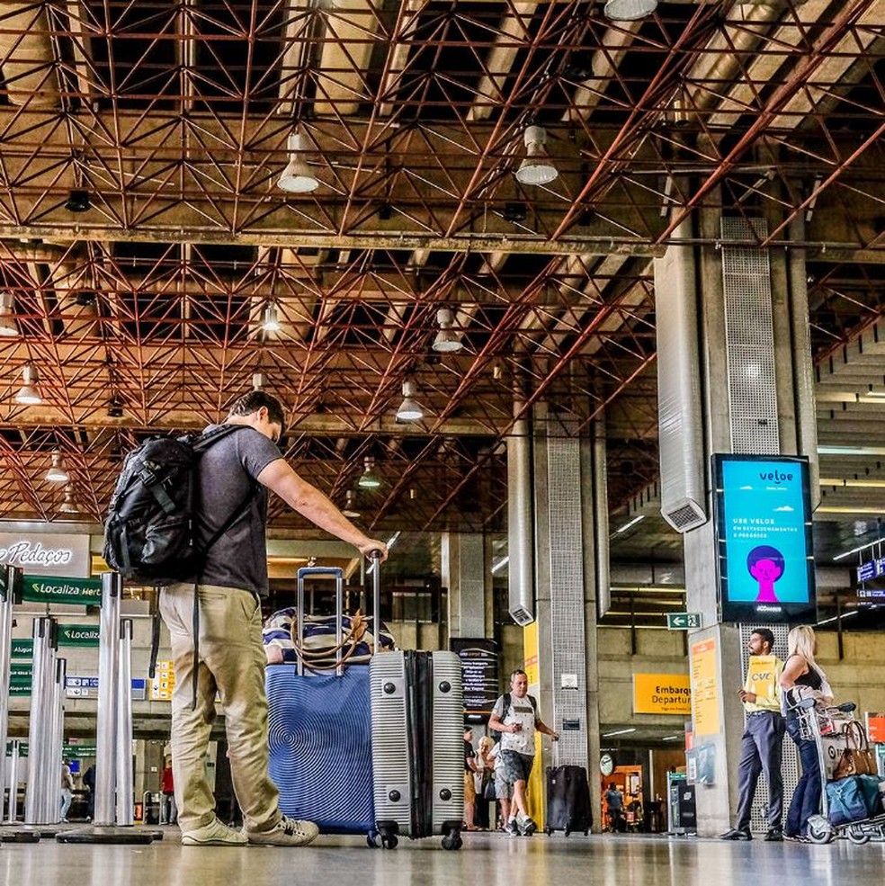Aeroporto Internacional de Guarulhos — Foto: Reprodução/ Instagram Gru Airport SP