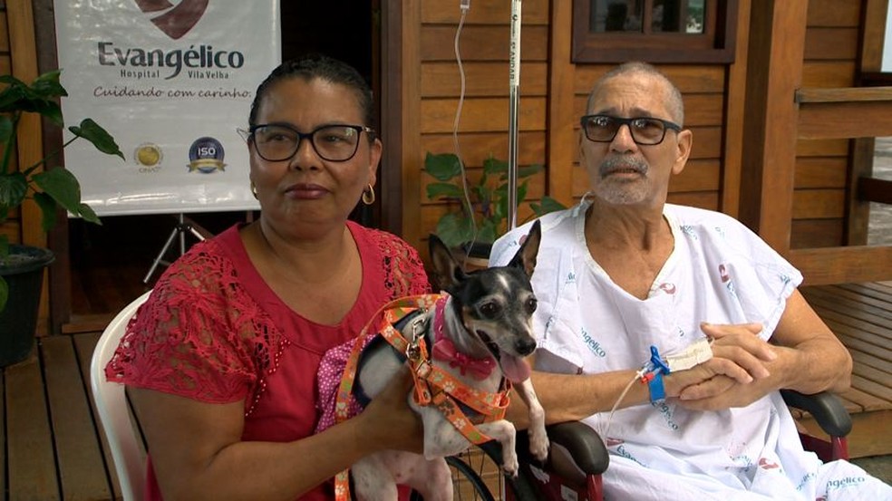 Paciente Em Recuperacao Apos Avc Se Emociona Com Visita De Cadelinha Ao Hospital No Es Espirito Santo G1