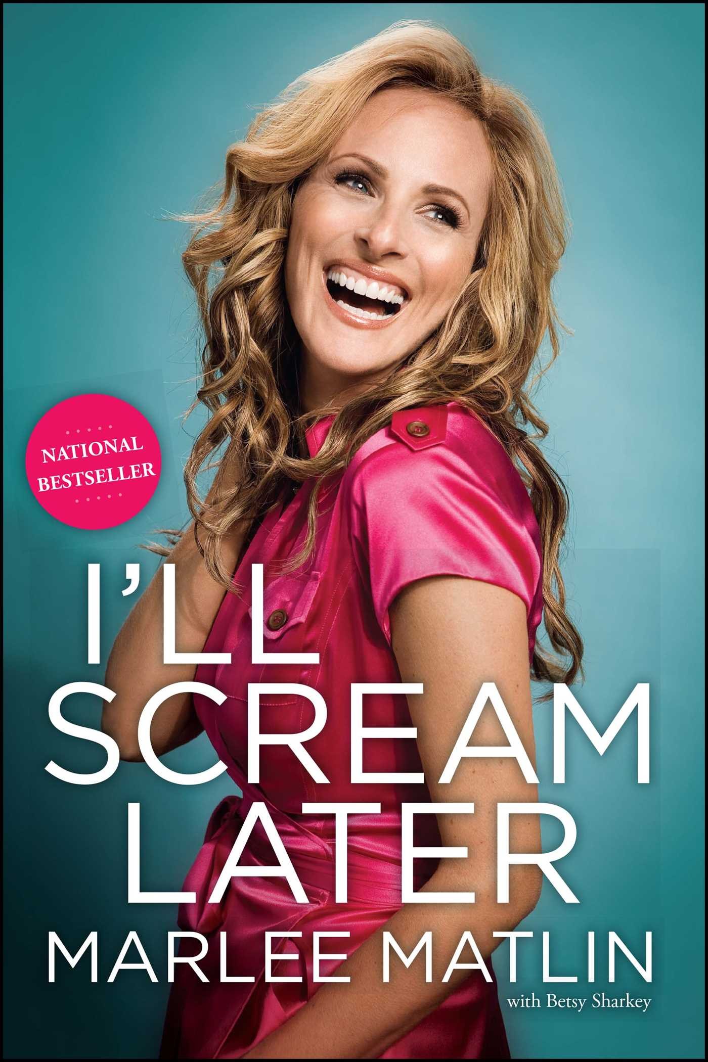 A capa de I Will Scream Later, autobiografia da atriz Marlee Matlin (Foto: Divulgação)