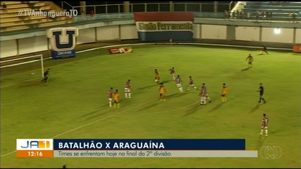 Batalhão e Araguaína jogam neste sábado (9) a final da Segundona