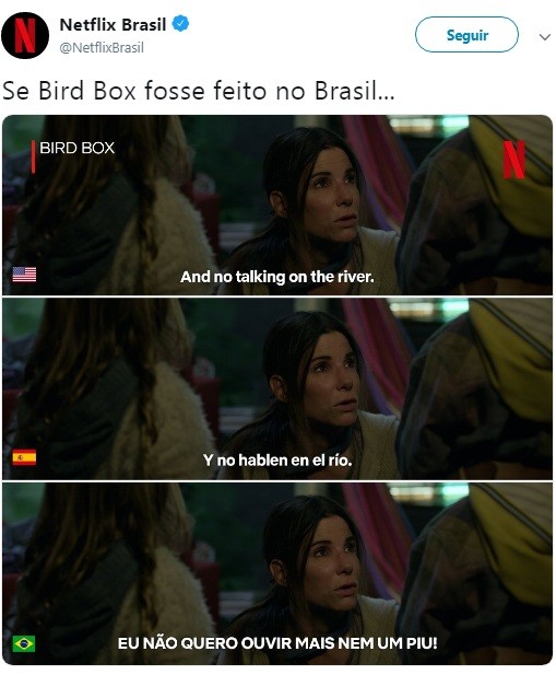 Meme Bird Box (Foto: Reprodução Twitter)