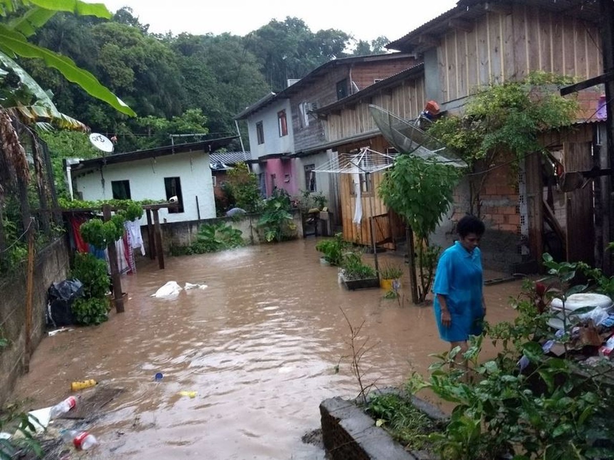 Gaspar Decreta Situação De Emergência Após Chuvas Santa Catarina G1 