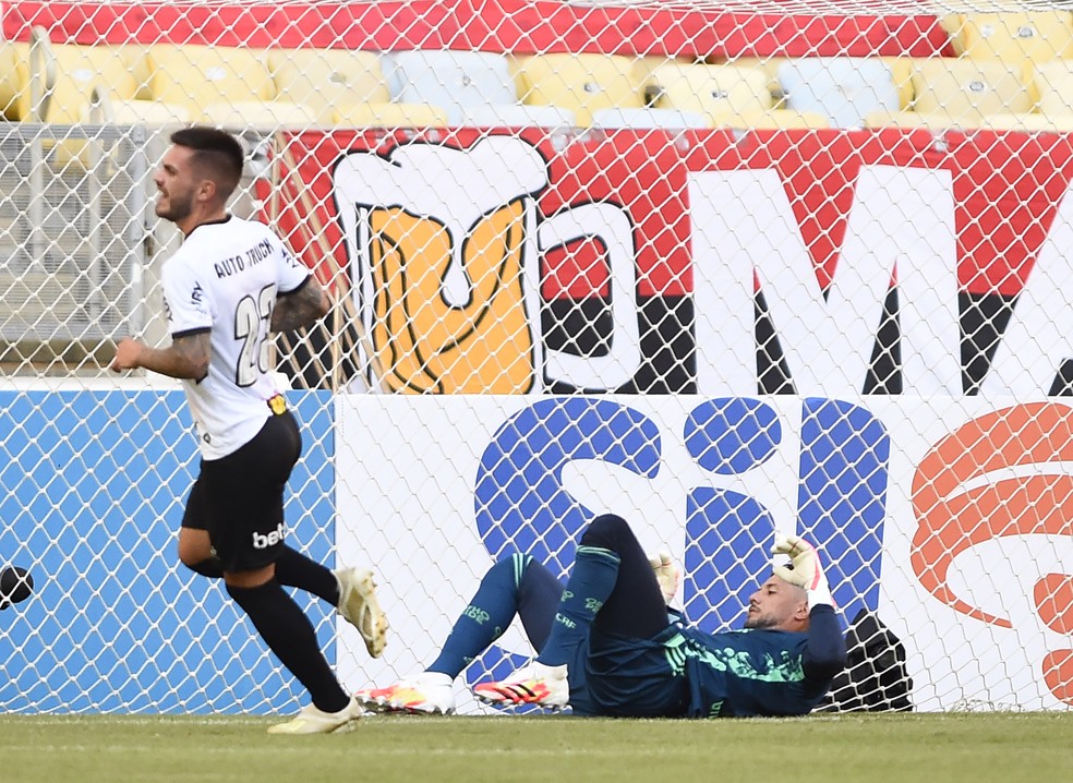 Gol Atl&eacute;tico-MG x Flamengo &mdash; Foto: Andr&eacute; Dur&atilde;o