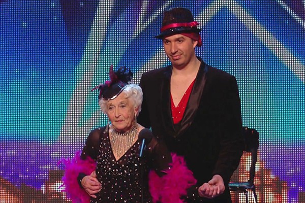 Paddy e Nico, concorrentes do reality show 'Britain's Got Talent' (Foto: Reprodução Youtube)