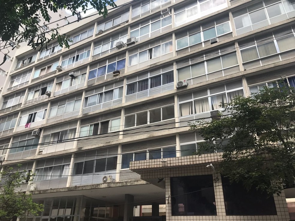 Apreensão aconteceu em um apartamento no Boqueirão (Foto: G1 Santos)