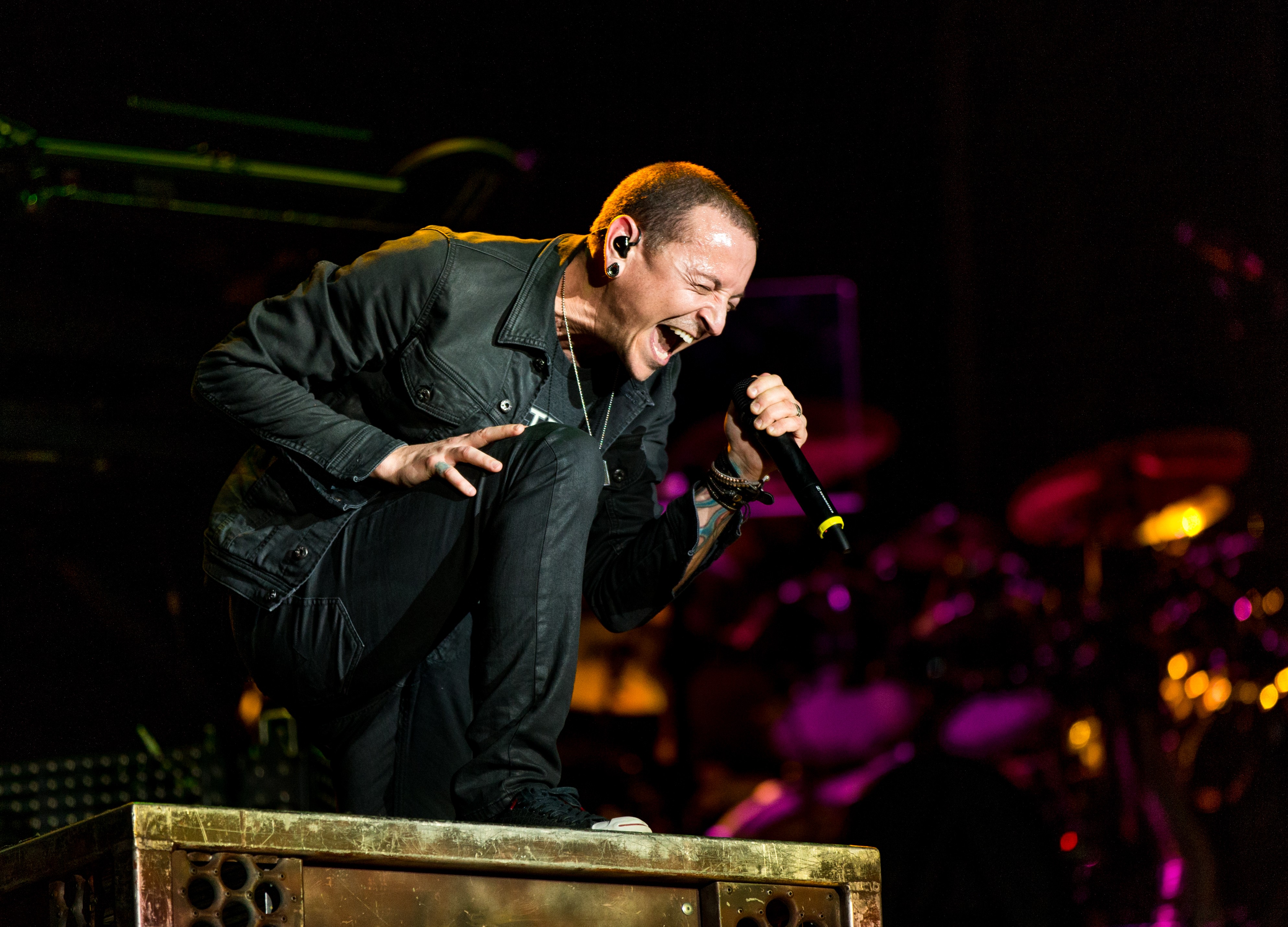 Chester Bennington, vocalista do Linkin Park  (Foto: Getty Images/Christopher Polk)