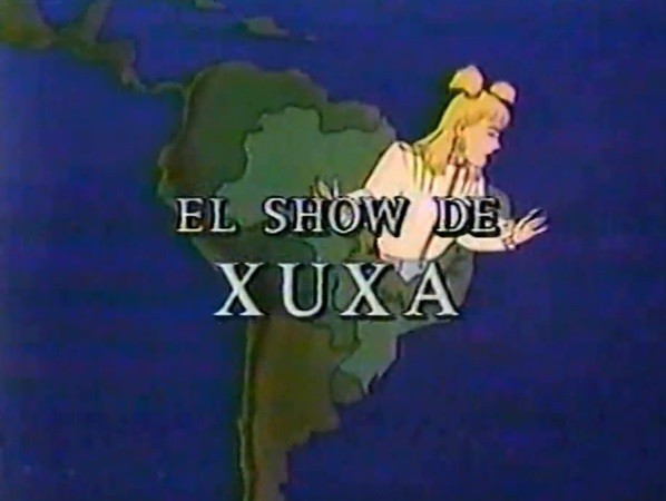 O "Xou da Xuxa" virou atração na TV argentina. Era chamado de 'El show de Xuxa'. A gaúcha tem uma legião de fãs no exterior — Foto: Reprodução