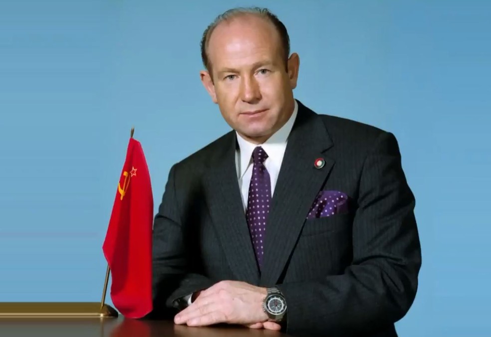Alexei Leonov, cosmonauta russo, morreu aos 85 anos nesta sexta-feira (11). — Foto: Reprodução/Twitter/@nasa