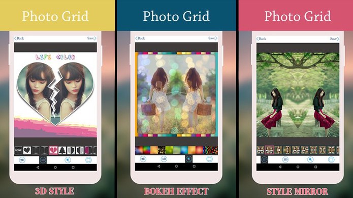 Mirror Photo Grid é um aplicativo para Windows Phone que cria efeito espelho em fotos (Foto: Reprodução/Elson de Souza)