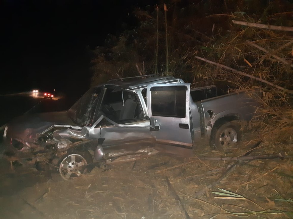 Motorista da caminhonete estava com sinais de embriaguez â?? Foto: PolÃ­cia RodoviÃ¡ria Federal/ DivulgaÃ§Ã£o