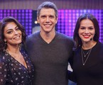 Márcio Garcia entre Juliana Paes e Bruna Marquezine | Artur Meninea/TV Globo