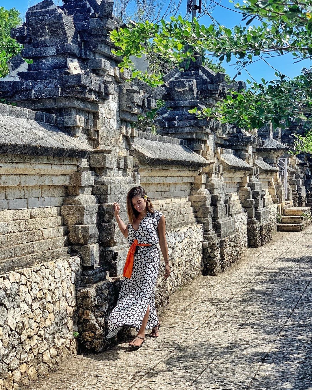 Anitta de férias em Bali  (Foto: Reprodução Instagram)