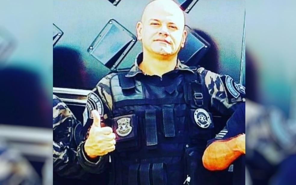 Agente é morto após ser atingido por tiro acidental, em Santo Antônio do Descoberto — Foto: Redes Sociais/Divulgação