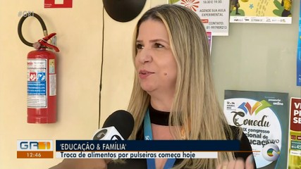 Troca de alimentos por pulseiras de acesso do encontro 'Educação & Família'  começa nesta segunda (28), Petrolina e Região