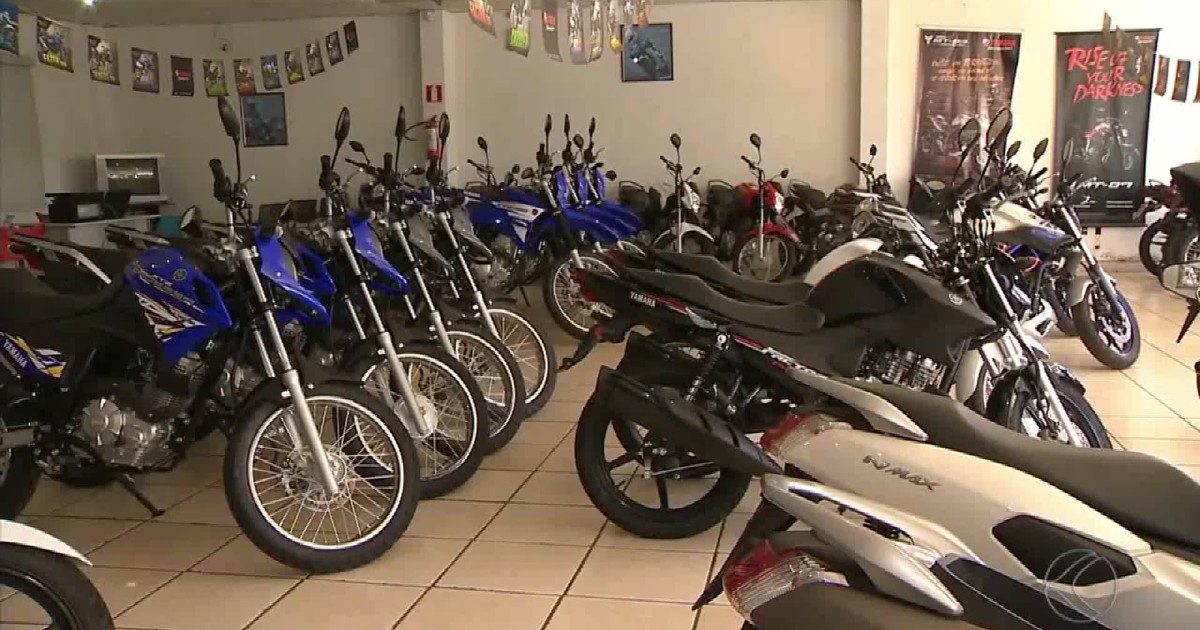 G1 - Cai número de motos emplacadas em São João del Rei - notícias em ...
