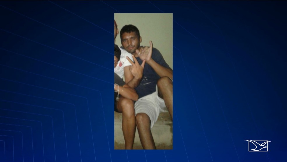 O pai identificado como Cristiano Oliveira, de 35 anos, morreu afogado tentando salvar os filhos.  — Foto: Reprodução/ TV Mirante 