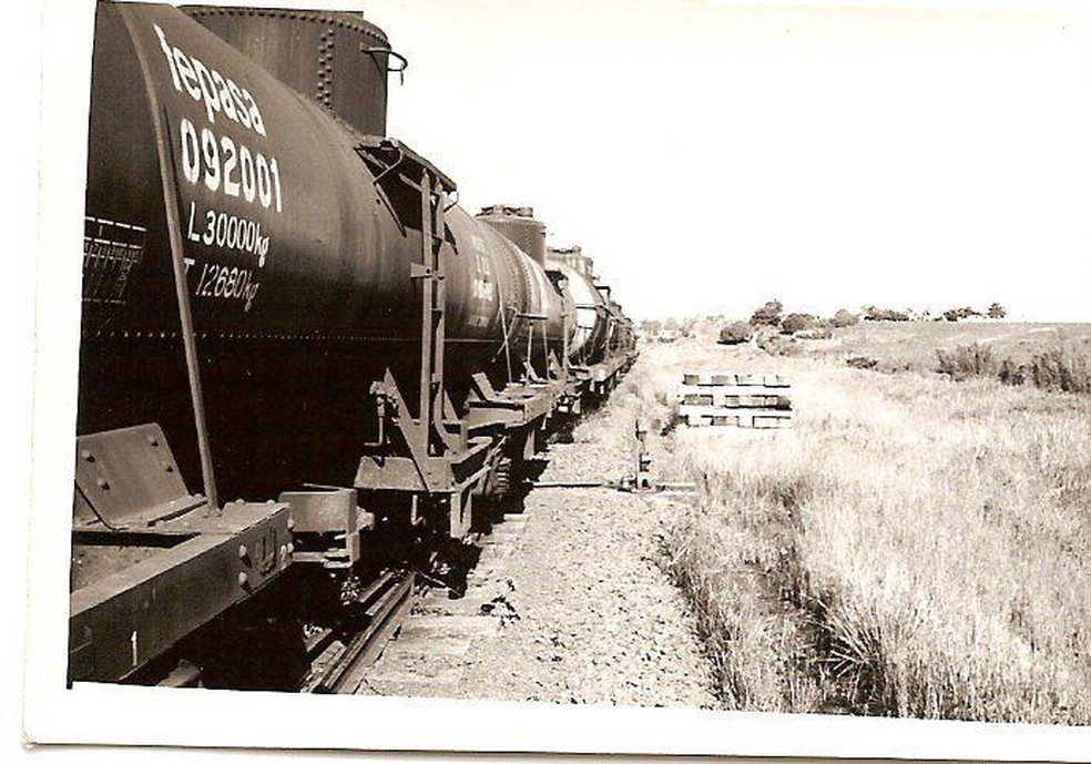 Ferrovia representou desenvolvimento para a região de Presidente Prudente — Foto: Museu e Arquivo Histórico de Presidente Prudente/Reprodução