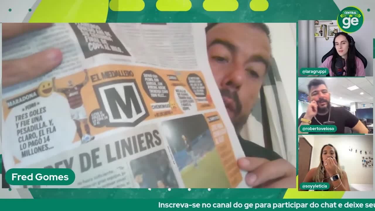 Fred Gomes analisa jornal argentino que estampou o Flamengo como 'imposs&iacute;vel'