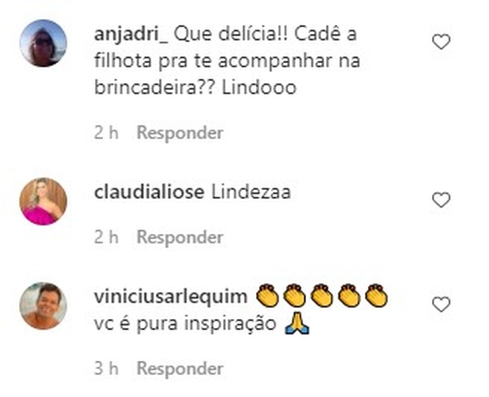 Internautas elogiam postagem de Cauã Reymond  — Foto: Reprodução / Instagram 