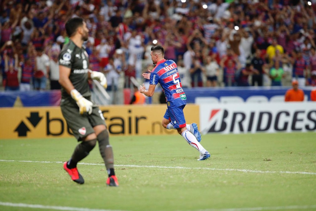 Fortaleza já chegou a 25 gols na temporada 2020 — Foto: Thiago Gadelha/SVM