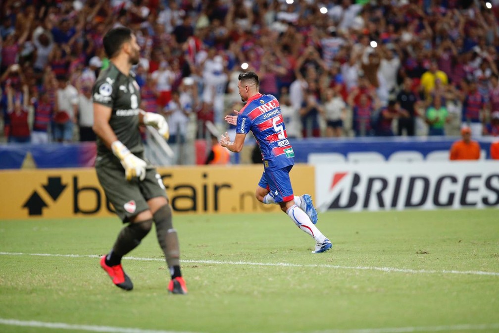 Fortaleza já chegou a 25 gols na temporada 2020 — Foto: Thiago Gadelha/SVM